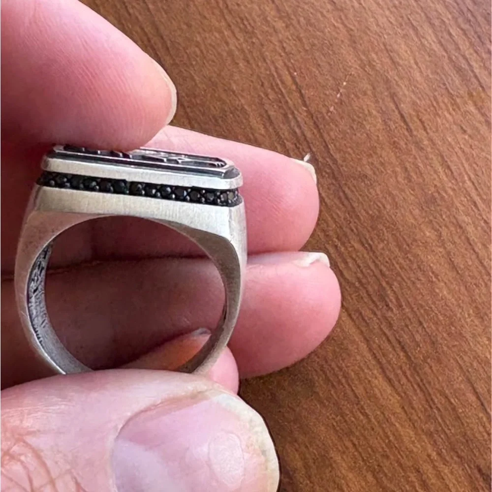 God is greater than the Highs and lows size 9.75 Custom made Ring mens